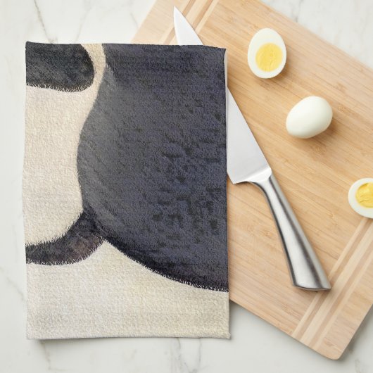 Behandeling van walker Coonhound-schilderijen - Oo Theedoek (Quarter Fold)