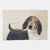 Behandeling van walker Coonhound-schilderijen - Oo Theedoek (Horizontaal)