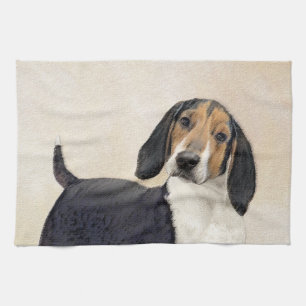 Behandeling van walker Coonhound-schilderijen - Oo Theedoek