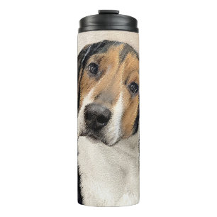 Behandeling van walker Coonhound-schilderijen - Oo Thermosbeker