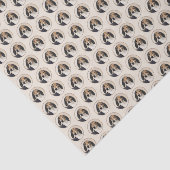 Behandeling van walker Coonhound-schilderijen - Oo Tissuepapier (Detail)