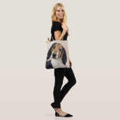 Behandeling van walker Coonhound-schilderijen - Oo Tote Bag (Op model)