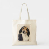 Behandeling van walker Coonhound-schilderijen - Oo Tote Bag (Achterkant)