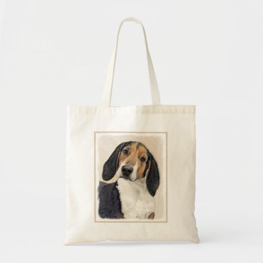 Behandeling van walker Coonhound-schilderijen - Oo Tote Bag (Voorkant)