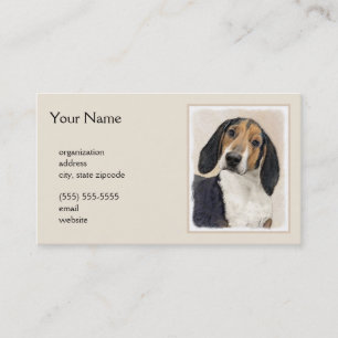 Behandeling van walker Coonhound-schilderijen - Oo Visitekaartje