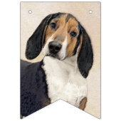 Behandeling van walker Coonhound-schilderijen - Oo Vlaggetjes (Derde vlag)