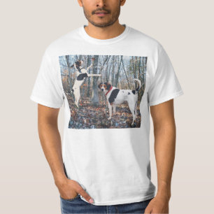 Behandeling van Walker Coonhounds in Bossen T Shir T-shirt
