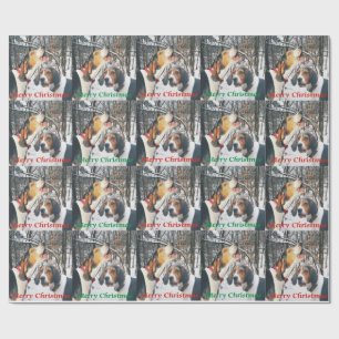 Behandeling van Walsker Merry-kerstpapier Cadeaupapier