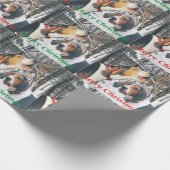 Behandeling van Walsker Merry-kerstpapier Cadeaupapier (Hoek)