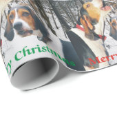 Behandeling van Walsker Merry-kerstpapier Cadeaupapier (Rol Hoek)