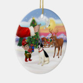 Behandeling voor een Rat Terrier Keramisch Ornament (Rechts)