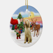 Behandeling voor een Spinone Italiano Keramisch Ornament (Rechts)