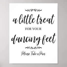 Behandeling voor je voeten - Onderteken voor Teens Poster