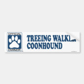 BEHANDELING WALKER COONHOUND_Blue Bumpersticker (Voorkant)