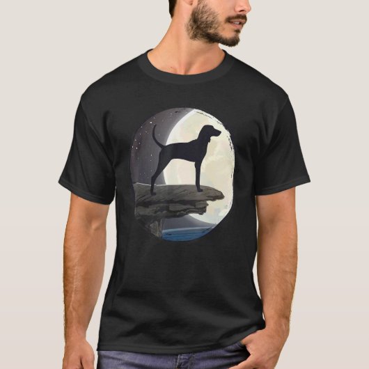 Behandeling Walker Coonhound Dog Retro 13 T-shirt (Voorkant)