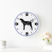Behandeling Walker Coonhound Silhouette met Pawpri Grote Klok (Huis)
