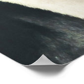 Behandeling Walker Coonhound Snowy Bos Poster (Hoek)