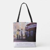 Behandelingen van de bus van Saskatoon Tote Bag (Achterkant)