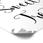 Behandelingen van Floral Beehive Honey Sweet Bee S Poster (Hoek)