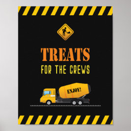Behandelingen voor het thema Crews Construction Poster