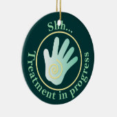 Behandelingsruimte Deurdeur Hanger Keramisch Ornament (Rechts)