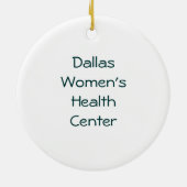 Behandelingsruimte Deurdeur Hanger Keramisch Ornament (Achterkant)