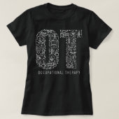 Behandelingstherapie bij maandtherapie Gift T-shirt (Design voorkant)