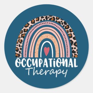Behandelingstherapie bij therapist OT maand Ronde Sticker