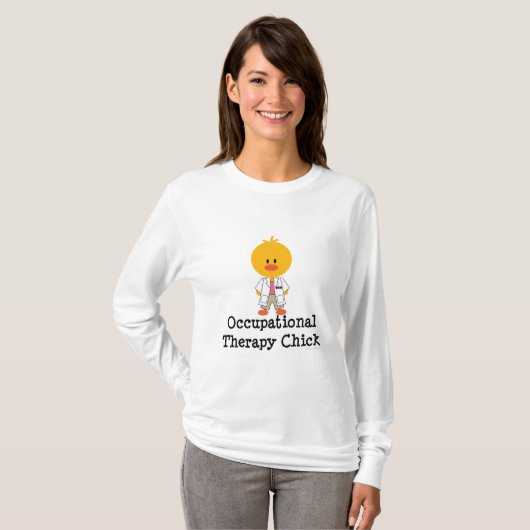 Behandelingstherapie Chick Hoodie T-shirt (Voorkant volledig)
