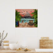 BEHANDELINGSVRAAGSTUKKEN PIRATEN POSTER (Keuken)