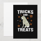 Behandelt _ Tricks Rottweiler Halloween Costume Mu Aankondiging (Voorkant / Achterkant)