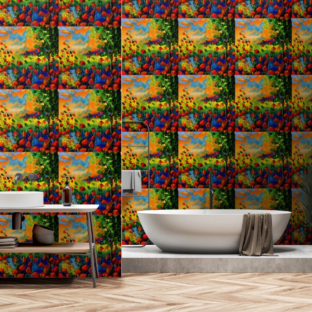 Behang (Badkamer)