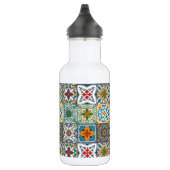 Behang Backsplashes/Talavera-geïnspireerde tegels Waterfles (Rechts)