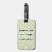  behang bagagelabel (Achterkant verticaal)