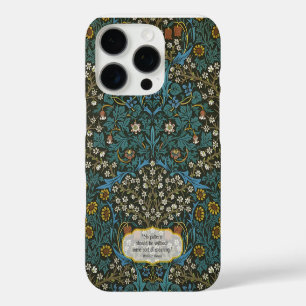 Behang Blad - William Morris iPhone 16 Pro Hoesje