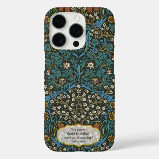 Behang Blad - William Morris Case-Mate iPhone Case (Achterkant)