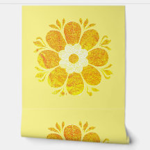 BEHANG BLOEM STIJL ONTWERP