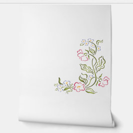 Behang BLOEM STIJL ONTWERP