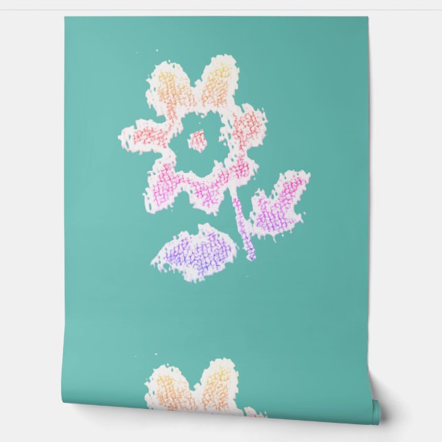 BEHANG BLOEM STIJL ONTWERP (Afrollen)