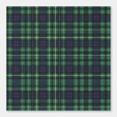 Behang - Groen Blauw Geel Tartan (Voorkant)