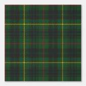 Behang - Groene Tartan (Voorkant)