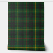 Behang - Groene Tartan (Afrollen)