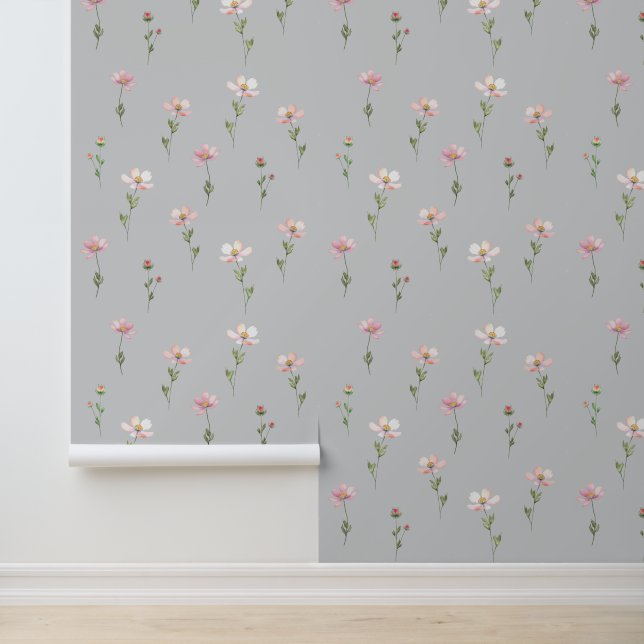 Behang met een modern design. (Applicatie)