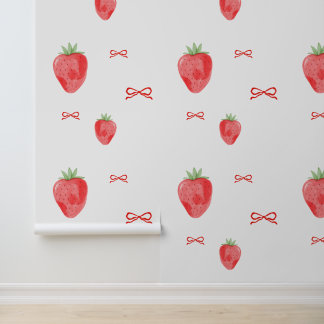 Behang met een modern patroon.