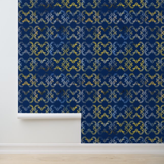 Behang met krullen (Applicatie)