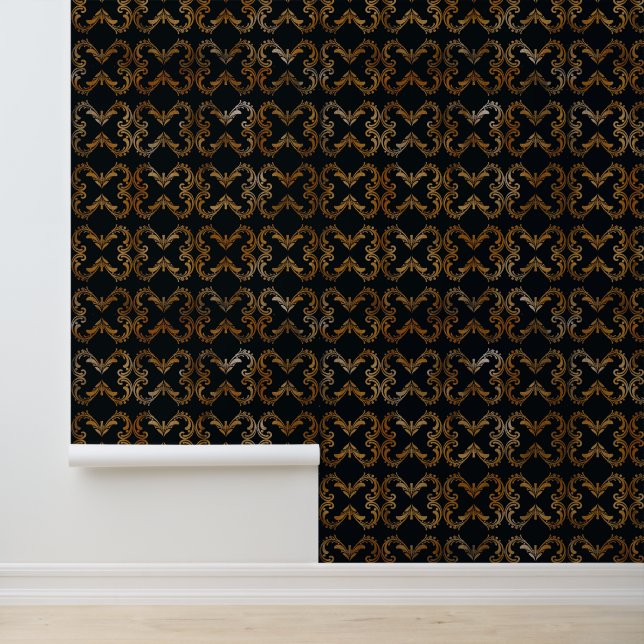 Behang met krullen (Applicatie)