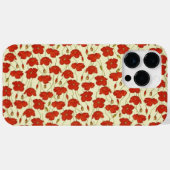 Behang met Oude Klaprozen Case-Mate iPhone Case (Achterkant (horizontaal))
