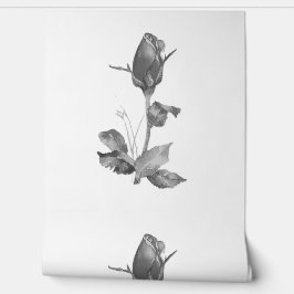 Behang roos stijl ontwerp