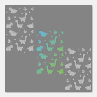 Behang van dinosaurusdieren