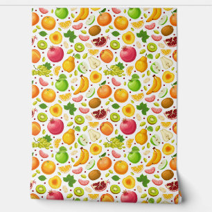 Behang van fruitpatch